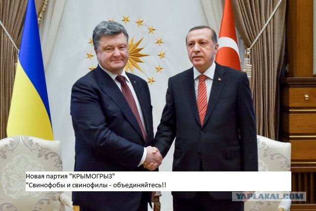 Порошенко заявил, что Турция поможет Украине вернуть Крым