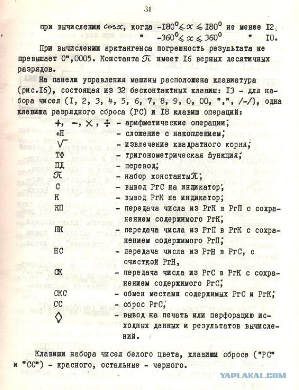 Первый советский калькулятор «Вега»