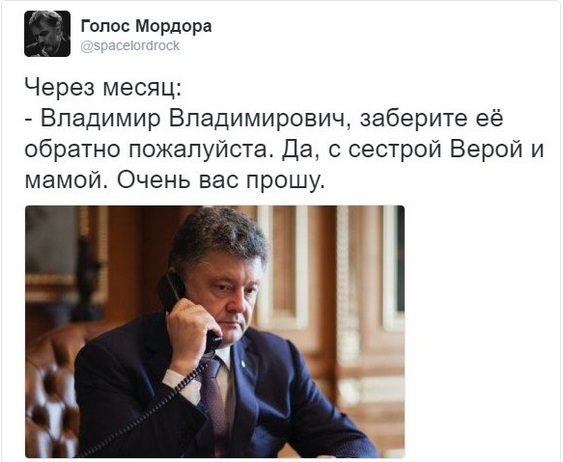 Геращенко назвал Савченко "троянским конем"