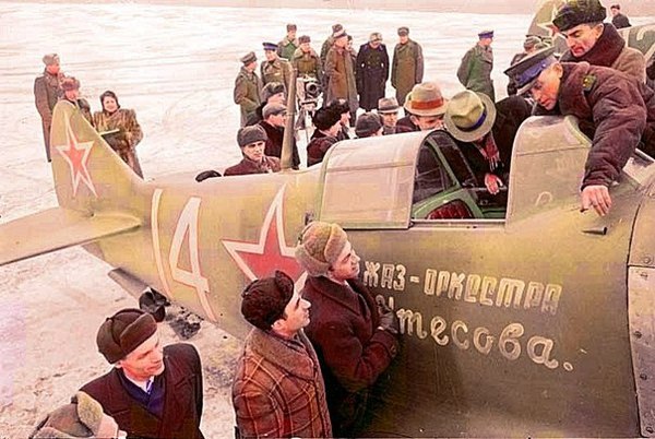 Раскрашенные фотографии Великой Отечественной