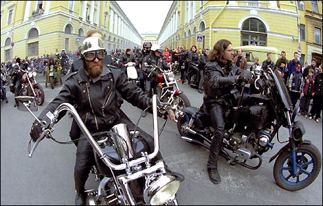 Таксисты vs байкеры