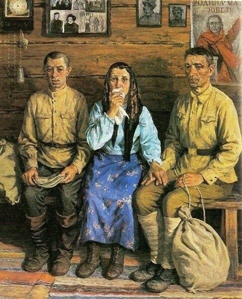 Великая Отечественная война в живописи