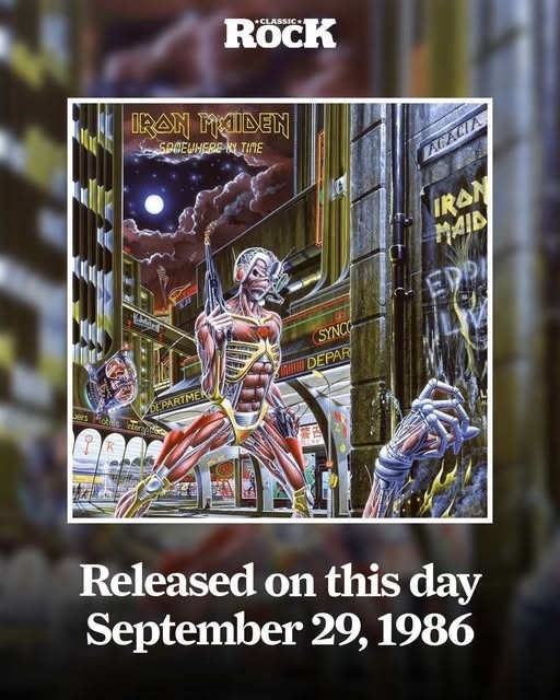 Музыка и музыканты: Iron Maiden- Somewhere In Time -40 лет