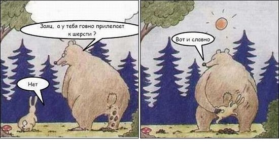 "Подмывание". Или "говно как причина заболевания"