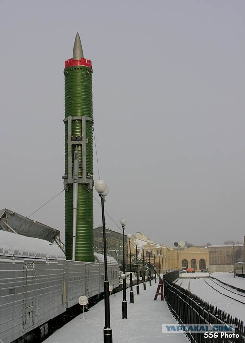 Ракетный поезд на Варшавском вокзале