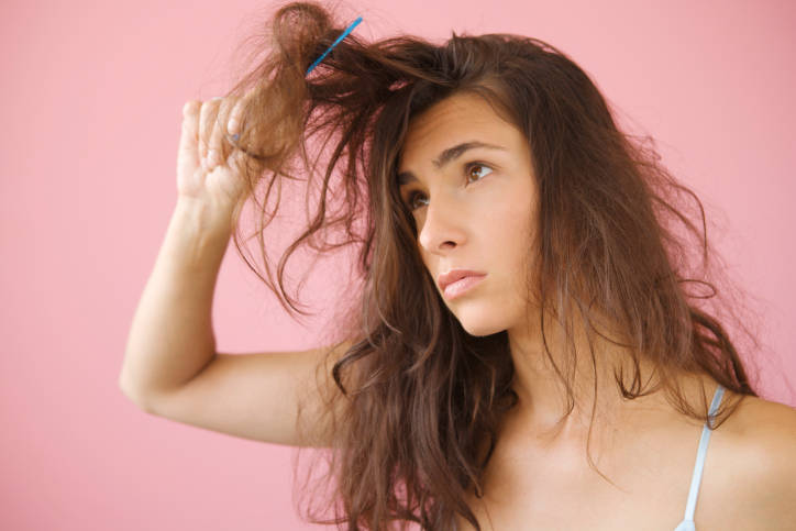 Как выглядят обезвоженные волосы What Are the Different Home Remedies for Split Ends