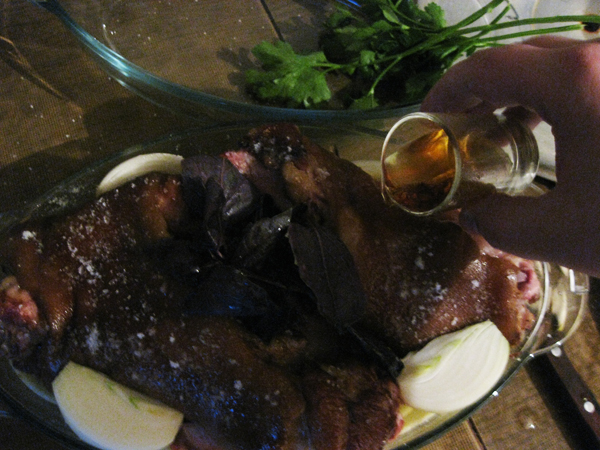 Копченая рулька