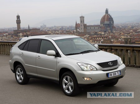 Новый Lexus RX промофото из Японии