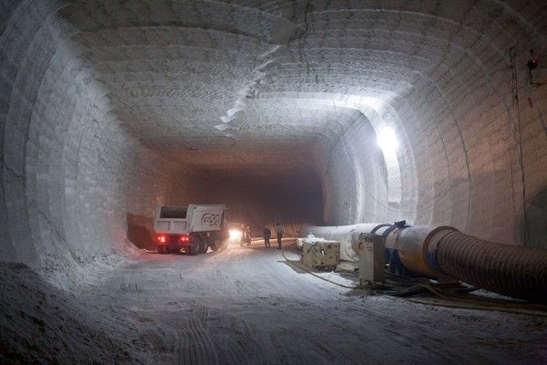 Соляная шахта на Сицилии