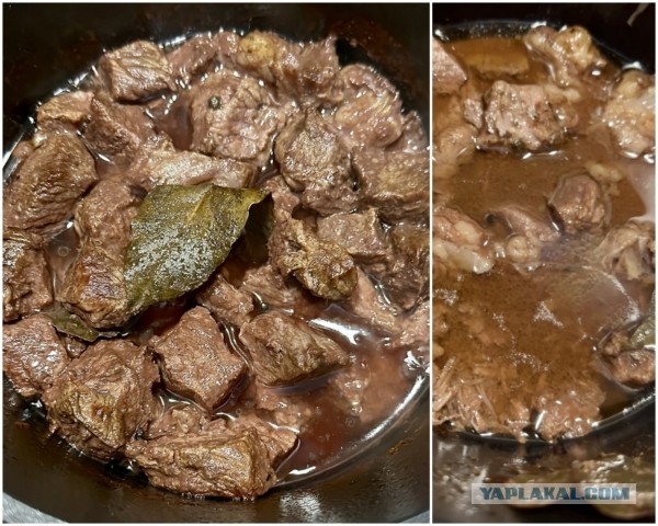Тушёнка (?) с макаронами
