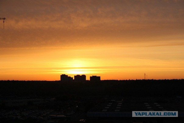 Закат солнца