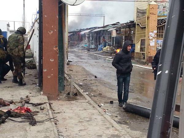 Боевики в центре Грозного