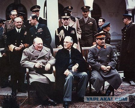 Встреча союзников, СССР и Великобритании, в 1941 г
