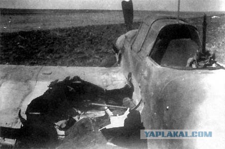 ИЛ-2 летит после боя домой...