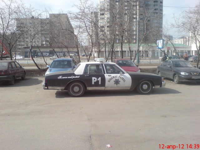 Туляк купил себе «полицейскую» машину