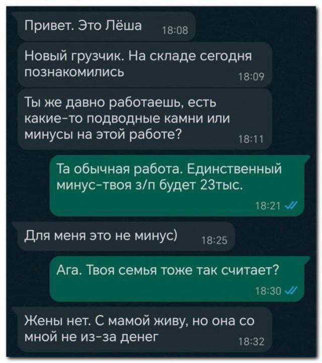 Всего понемногу. От 15.01.2025