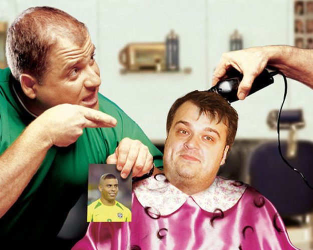 Фотожаба: в парикмахерской