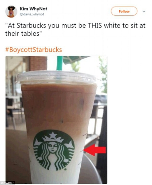 В США призывают бойкотировать Starbucks после задержания желавших пописать бесплатно негров