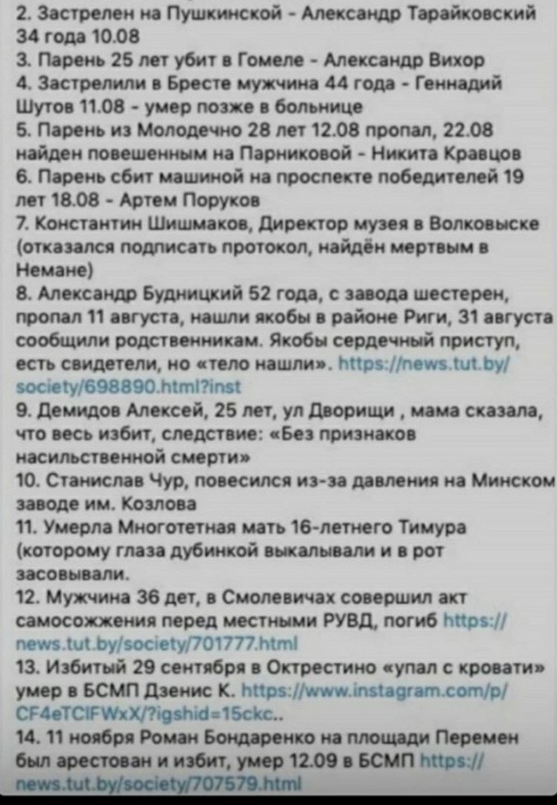 Беспредел в Беларуси.