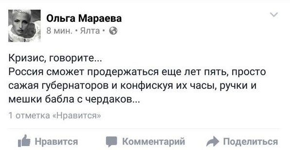 Антикризисные меры