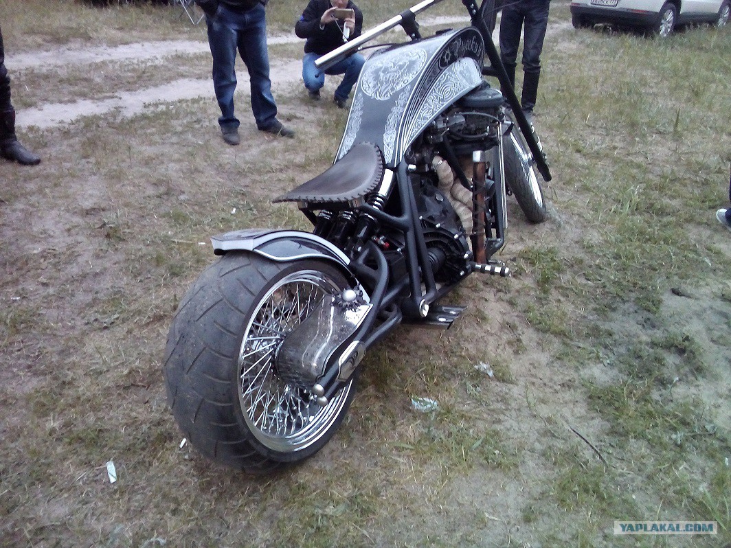 Мотоцикл Урал с двигателем от ВАЗ 2108