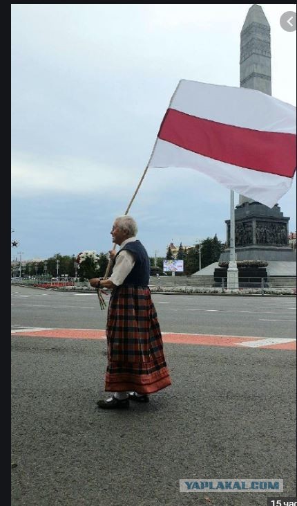 Что это было? Митинг оппозиции в Гродно, у Вечного огня.