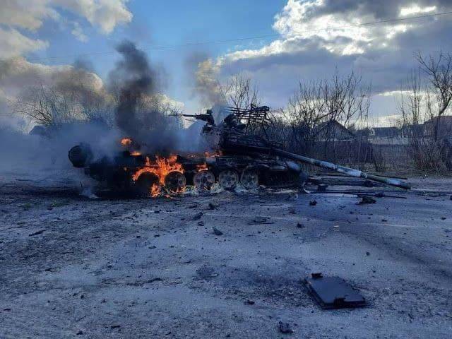 Танковые "козырьки" на Украине