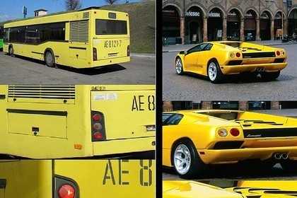 Необычная автомобильная световая оптика
