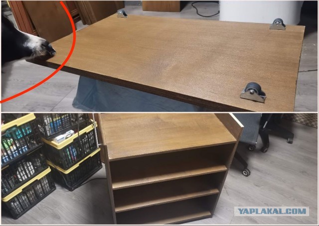 Буфет из фанеры
