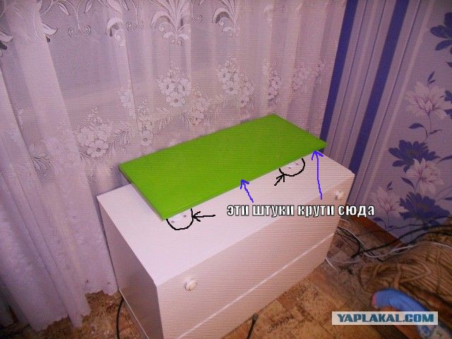 Модернизация тумбочки под TV
