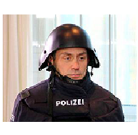 Новая форма полиции Баварии.