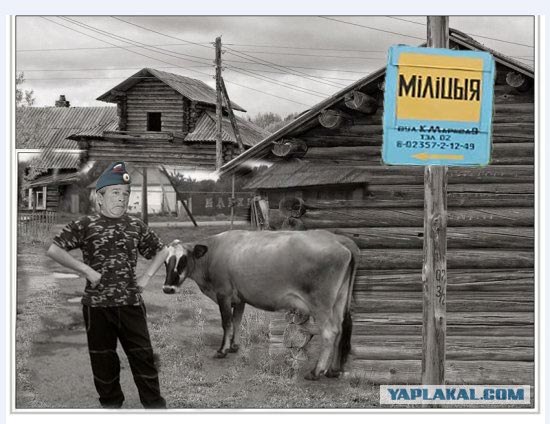 Фотожаба: Элитный район "Рублевка"