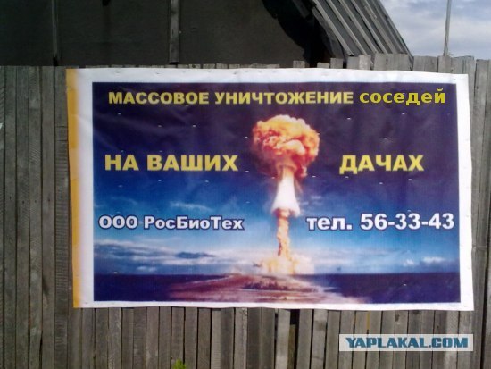 Реклама (уничтожение комаров)