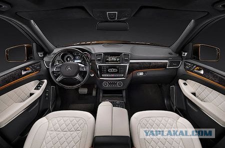 Грамотная презентация Mercedes-Benz GL