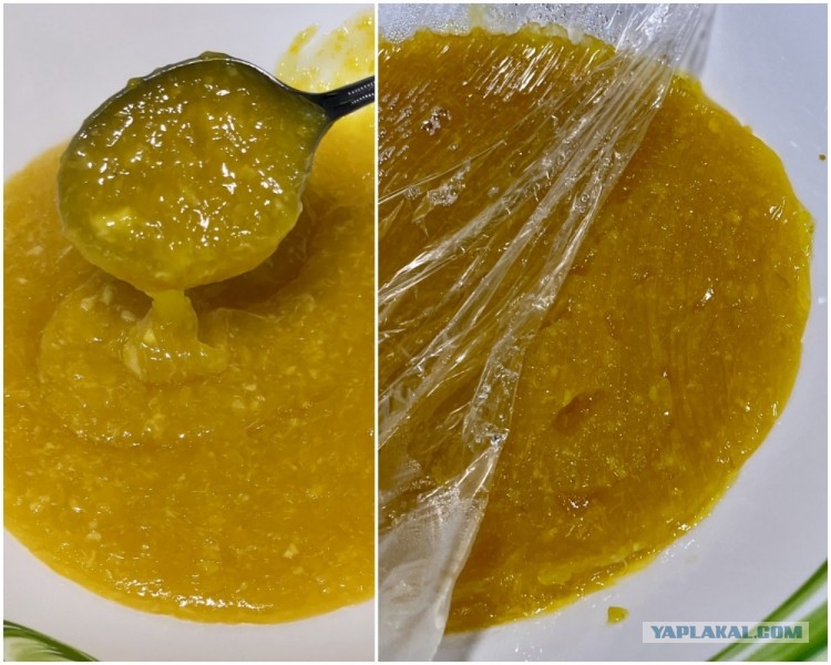Апельсины с сахаром через мясорубку