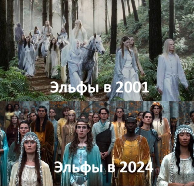 Результат толерантности у эльфов