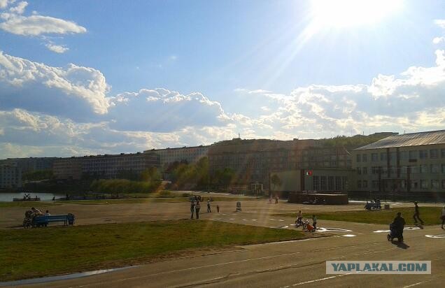 Гаджиево- ты город-часовой