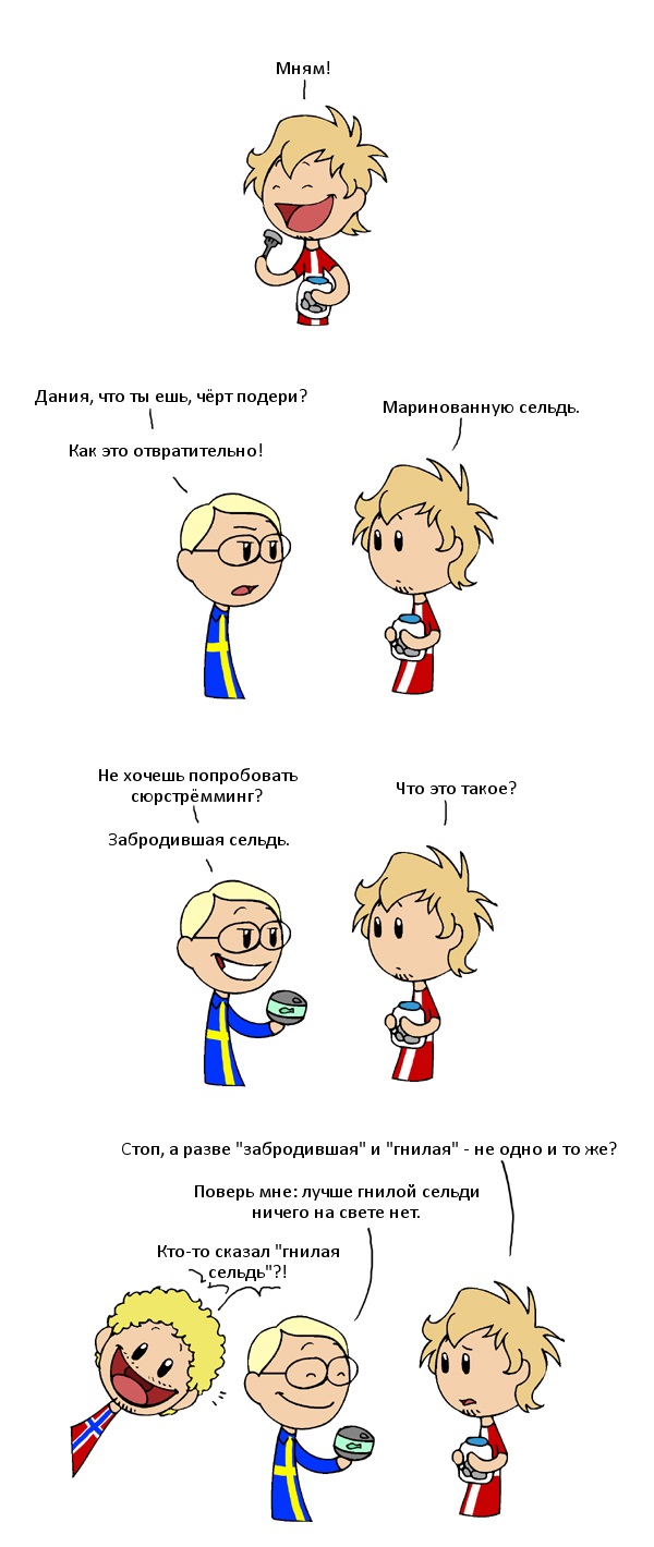 Любимая еда русских