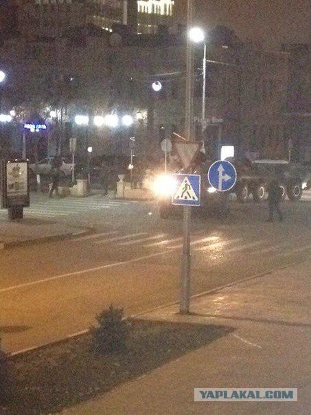 Боевики в центре Грозного