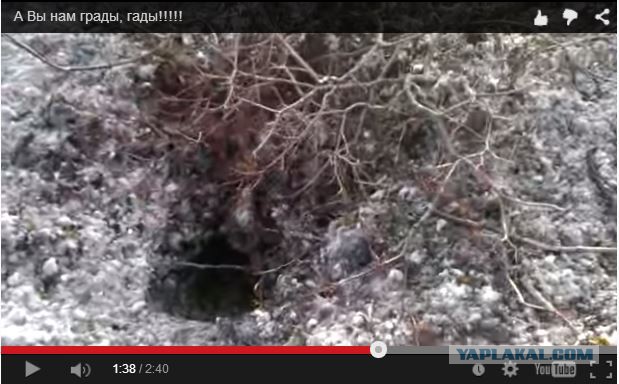 Видео растреляного автобуса под Волновахой