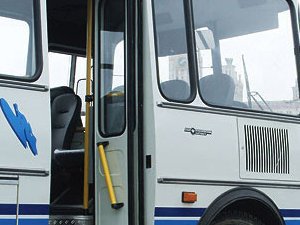 В Красноярске автобус с людьми заехал в кипяток