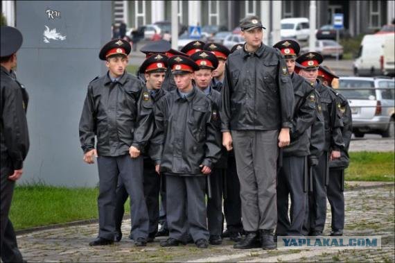 Будущие полицейские сфоткались