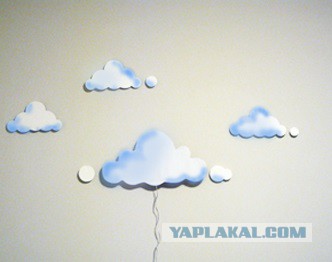 Как я потолок в детской комнате делал