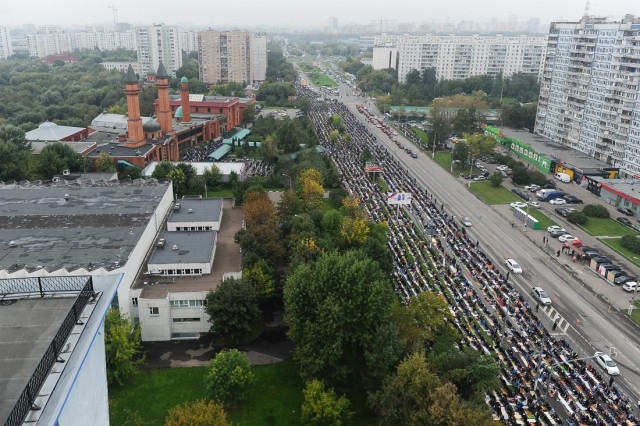 Праздник жертвоприношения в Москве