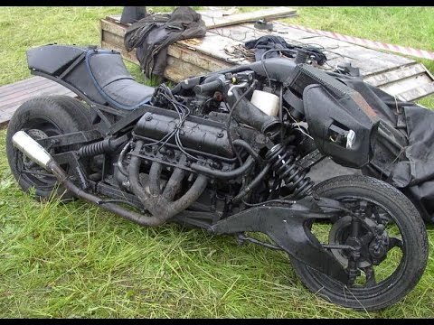 Необычные мотоциклы в стиле дизельпанк