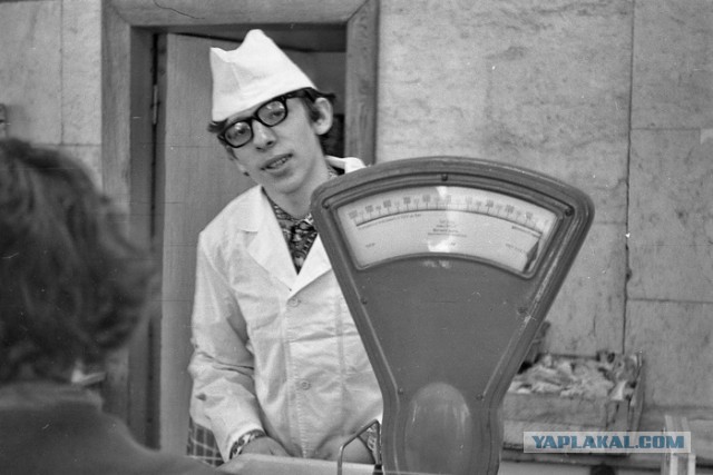 На практике, Ленинград, 1969 год