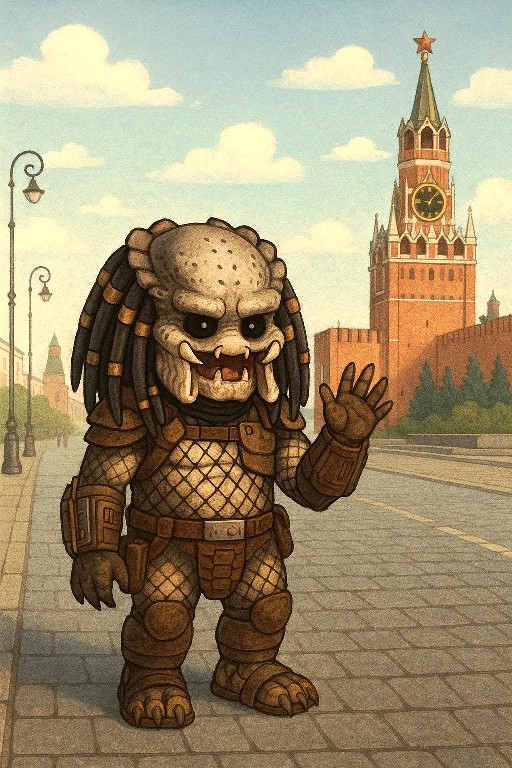 Хищник на прогулке