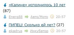 «Калине» исполнилось 10 лет