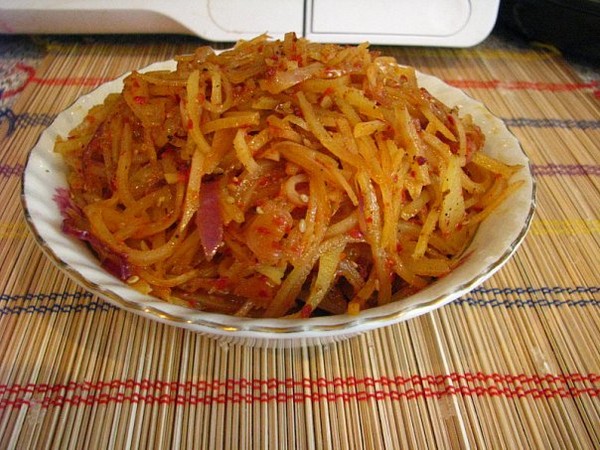 Картофельный салат по мужски :)