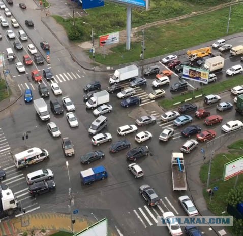 В Новосибирске прошёл дождь